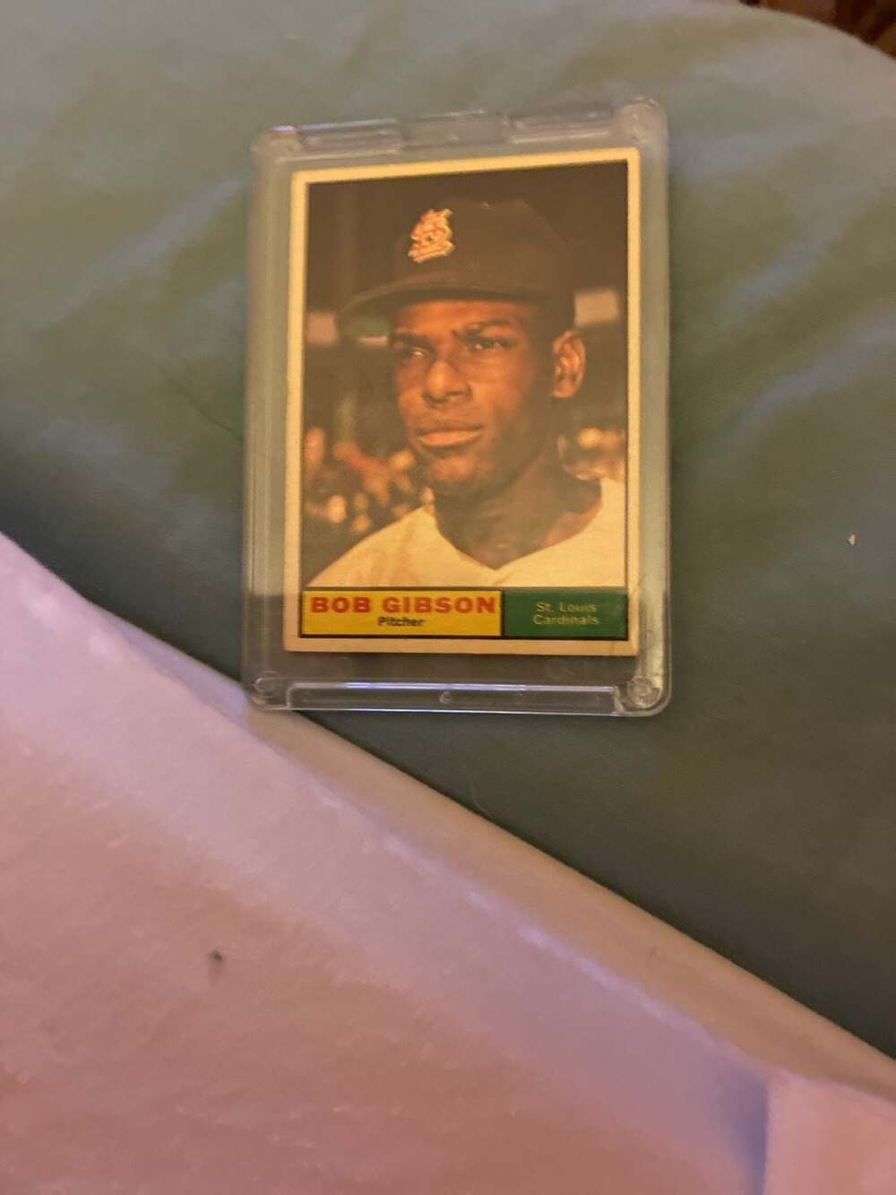 Topps Bob Gibson #211 St. Louis Cardinals Baseball Card